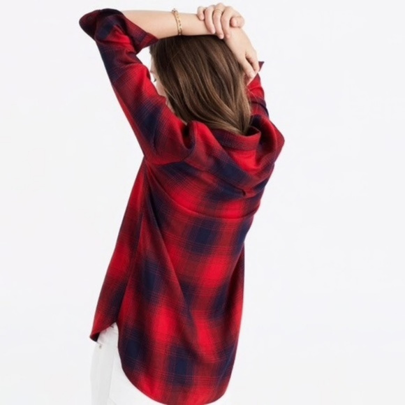 Madewell Classic Wilder Plaid Shirt sz XS - Picture 1 of 7